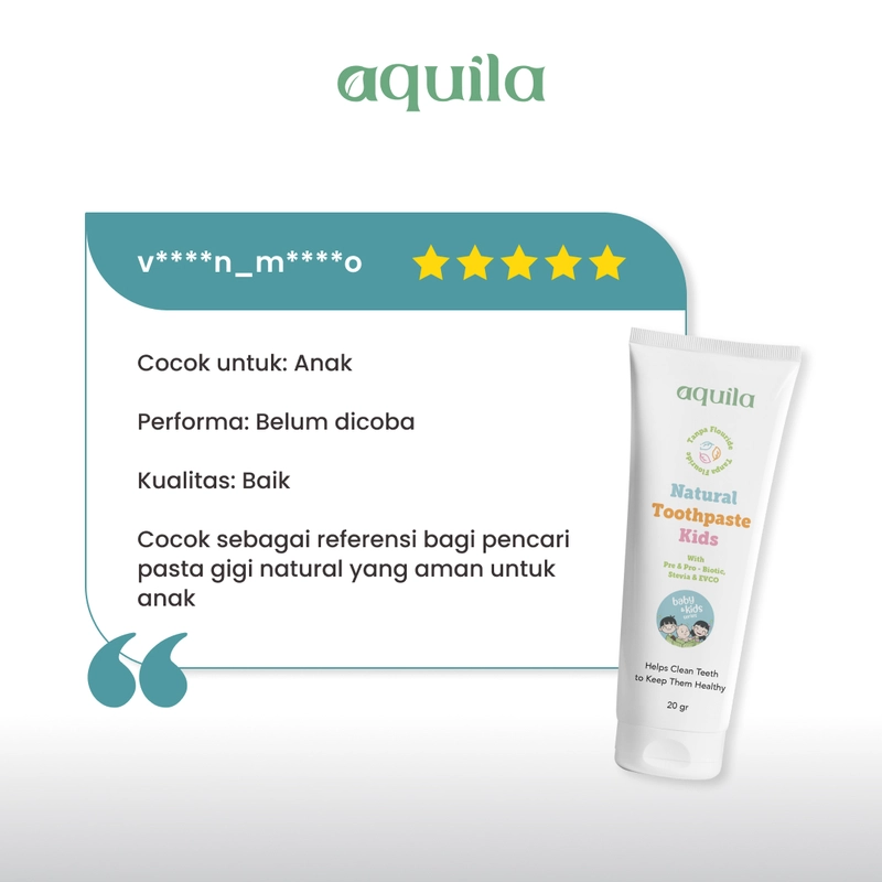 Product image Aquila Bundling Toothpaste Nonfluoride + jam pasir all variant all variant